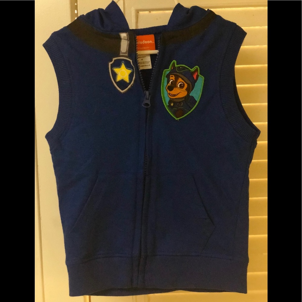 💥 Nickelodeon 4T Paw Patrol Sleeveless jacket